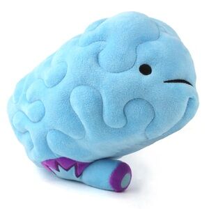Brain Plush Toy I Heart Guts New with Tags